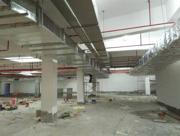 贛州九天禦景地下室通風安（ān）裝案例（lì）