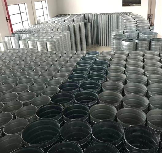 南昌螺旋風管加工：盛達樣品工藝-1