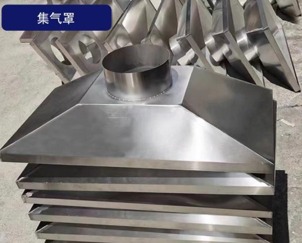 風（fēng）管加工廠：盛達不鏽鋼油煙罩-4